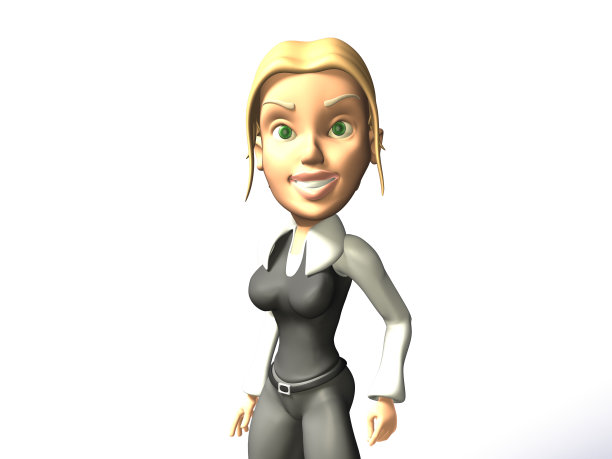 金发碧眼的女孩图片下载