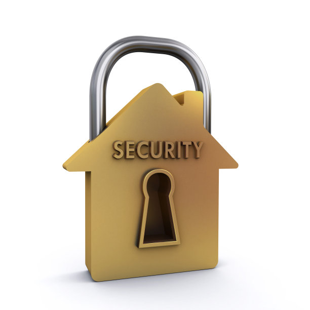 房子挂锁图片下载