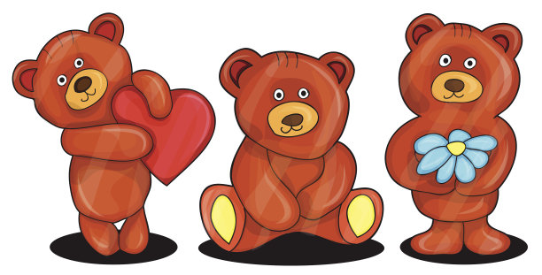 熊的矢量图图片下载