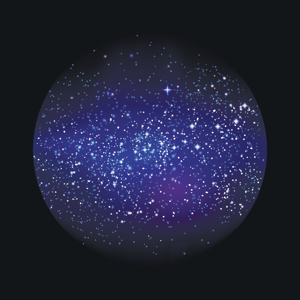 外太空星空设计素材图片