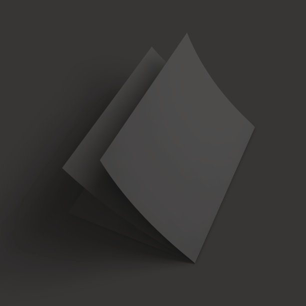 杂志，小册子，明信片，名片或小册子模型模板图片下载