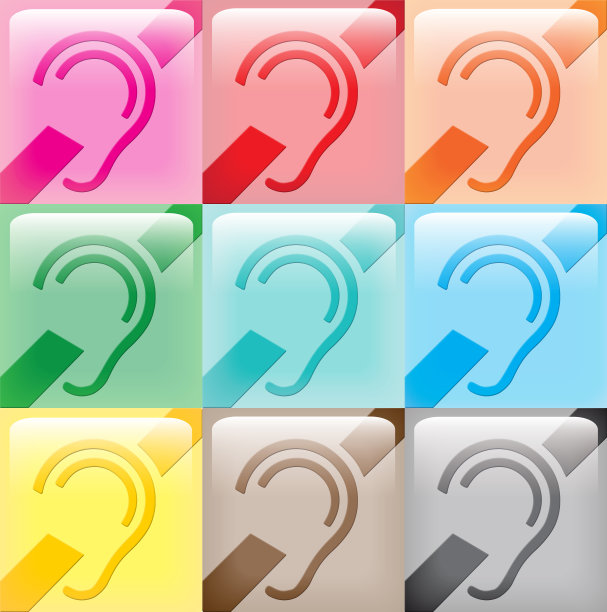 9个失聪标志图片下载