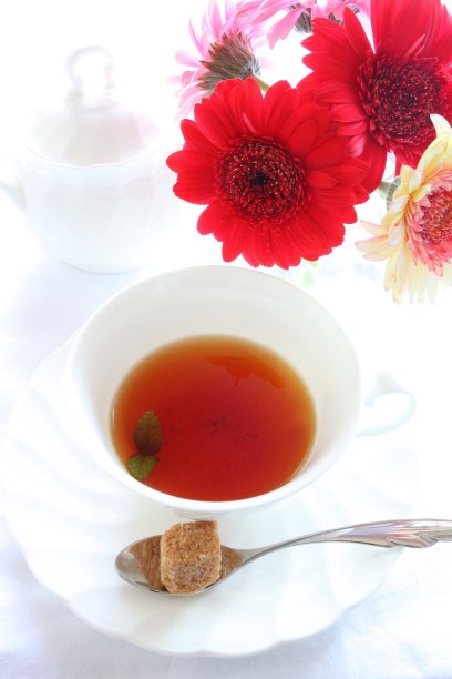 薄荷茶和红糖图片下载