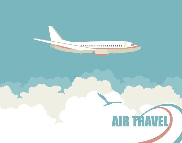 飞机迎着天空飞图片下载