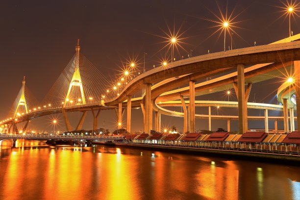 普密蓬大桥图片下载