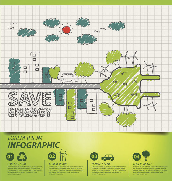创意绘画生态概念图片下载