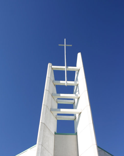 白色的十字架图片下载