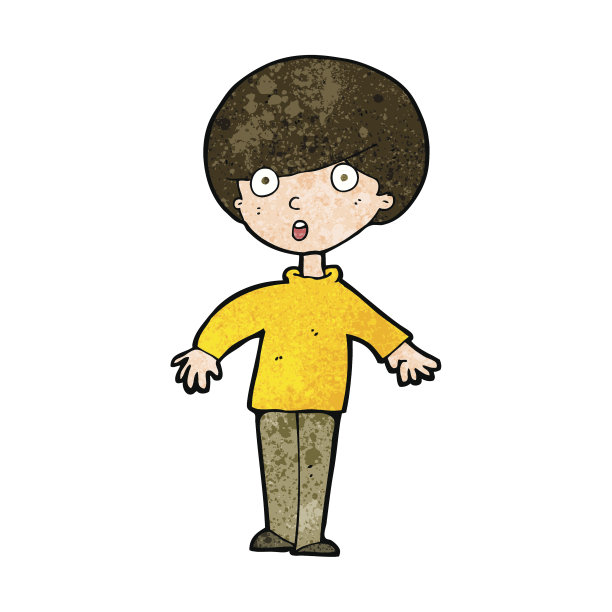 卡通惊讶的人图片下载