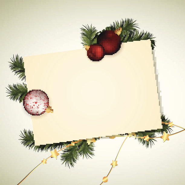 矢量圣诞贺卡图片下载