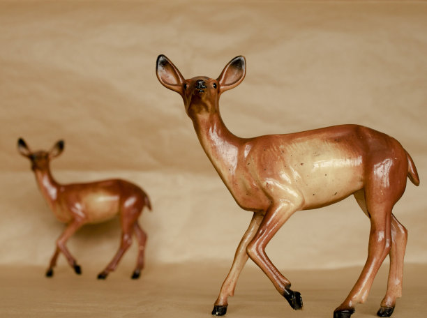 古董装饰鹿图片下载