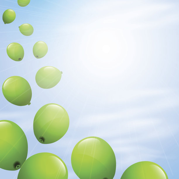 天空中的气球图片下载