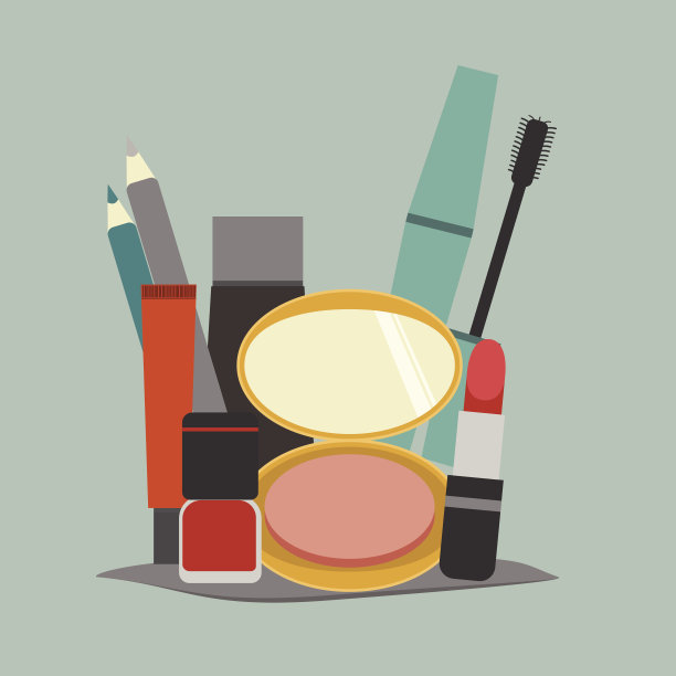 矢量美容设置背景图片下载