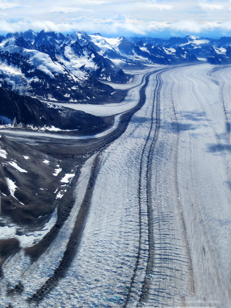 冰川航空摄影图片下载