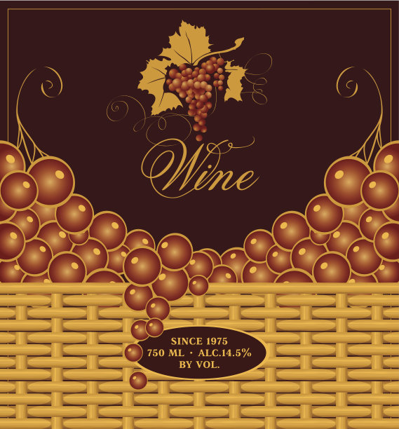 酒的标签图片下载