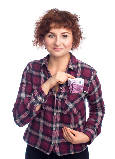 有很多钱的女孩图片下载