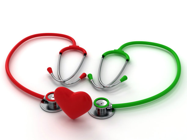听诊器和心形图片下载