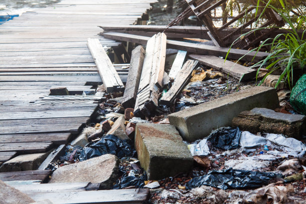 垃圾场照片，以推广回收项目图片下载