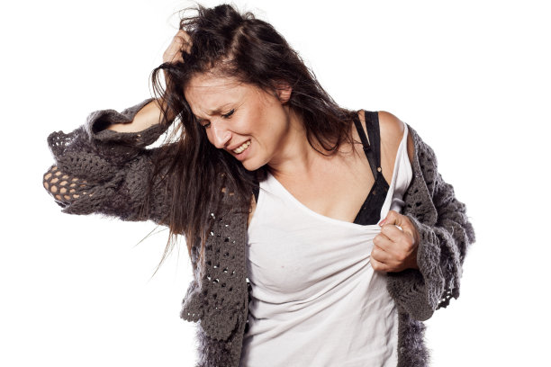 沮丧的凌乱哭泣的女人拔头发图片下载