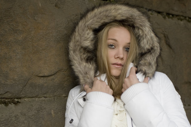 毛皮大衣模型图片下载