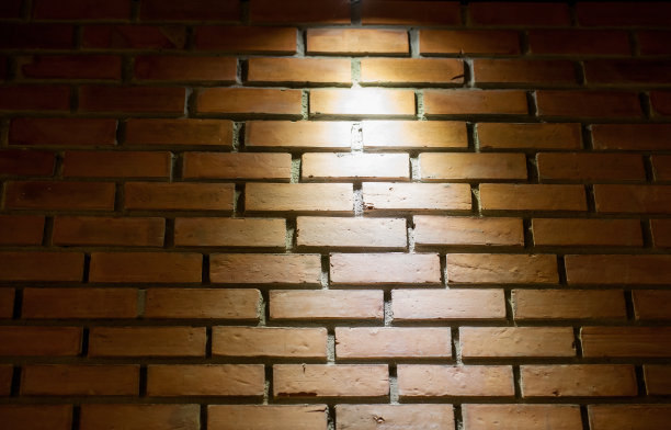 砖墙及照明图片下载