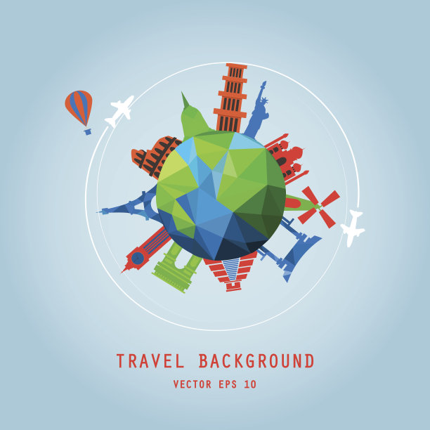 环游世界图片下载