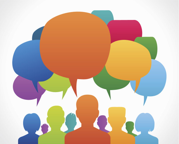 人们与对话讲话泡泡图片下载