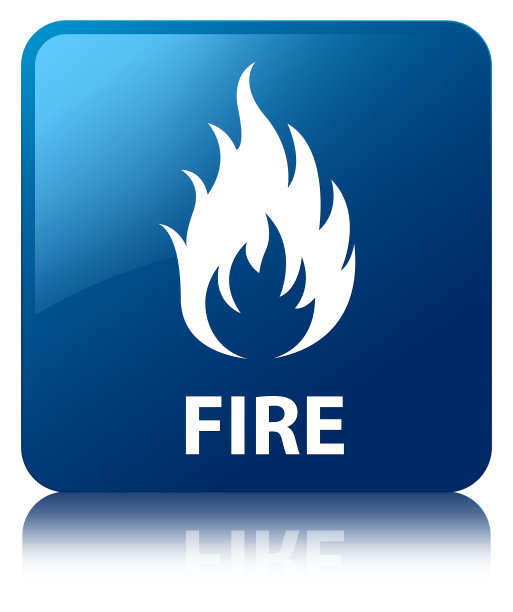 火蓝色方框按钮图片下载