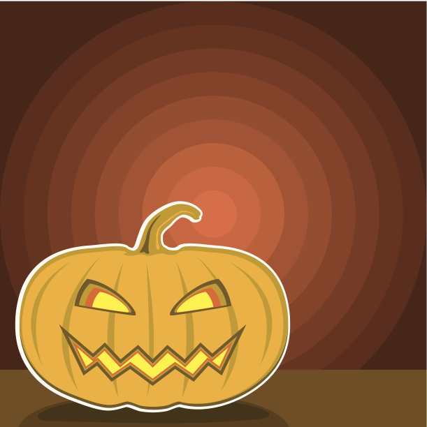 万圣节的南瓜素材图片