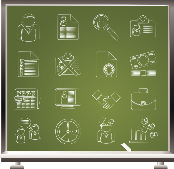 就业和就业图标图片下载