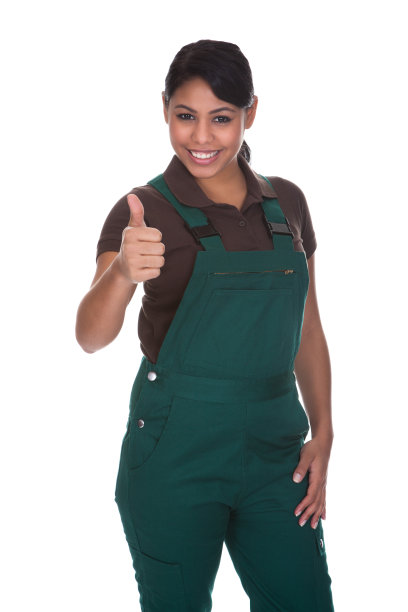 年轻女加德纳提供握手图片下载