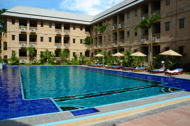 酒店游泳池图片下载