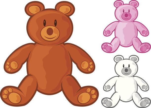 泰迪熊玩具图片下载