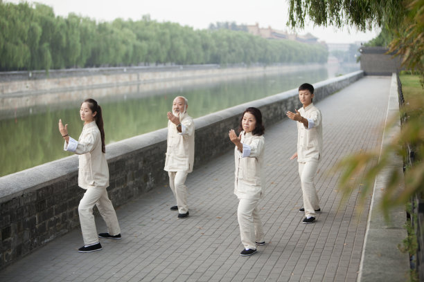 中国人打太极拳图片下载