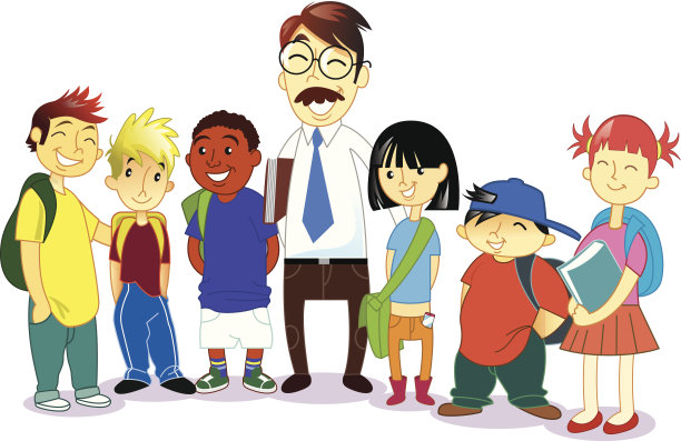 学生团体素材图片