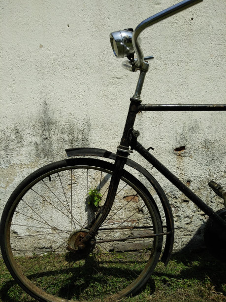 经典旧自行车图片下载