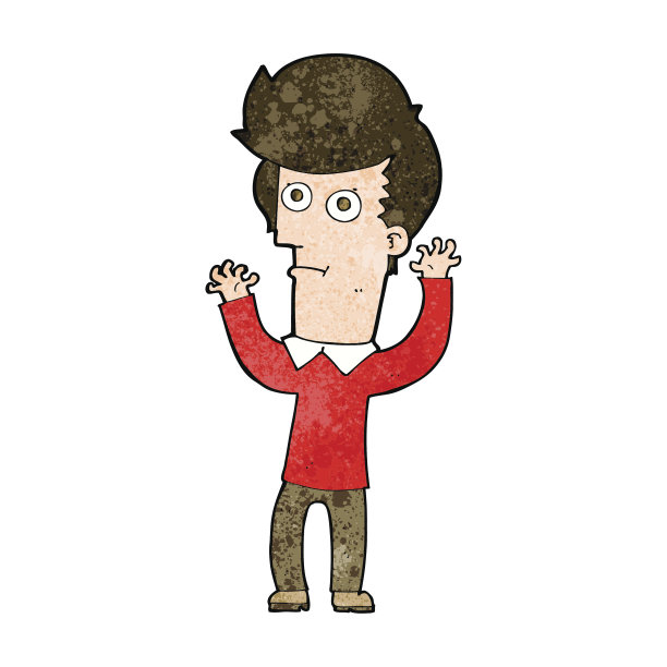 卡通震惊的人图片下载