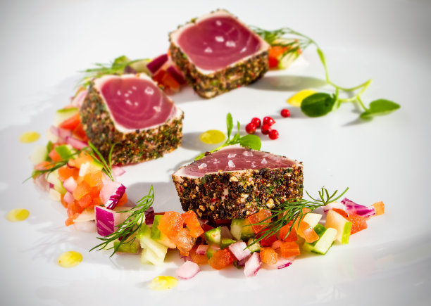 金枪鱼块图片下载