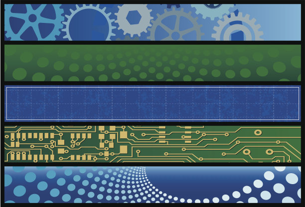 技术网络横幅广告图片下载