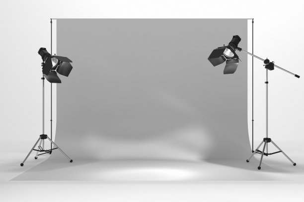 工作室照明设备图片下载