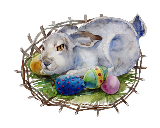 复活节小兔子图片下载