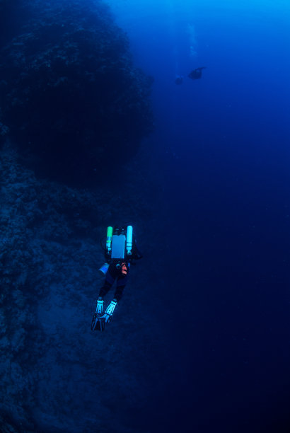 在红海使用循环呼吸器深潜图片下载