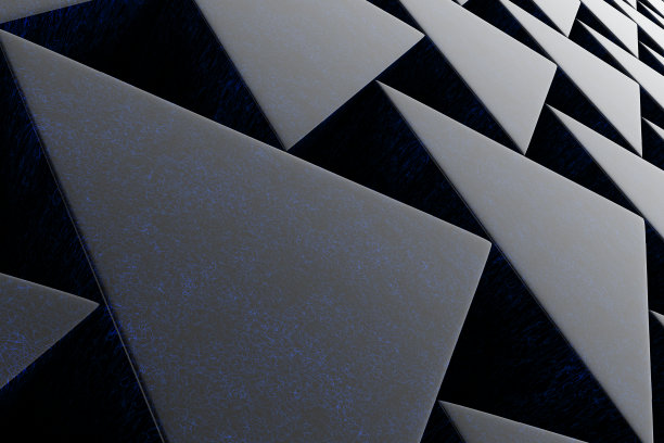 石头棱柱墙图片下载