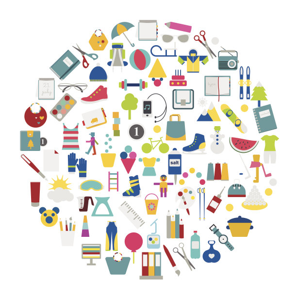 各种图标的集合。图片下载