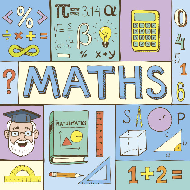 数学概念海报图片下载