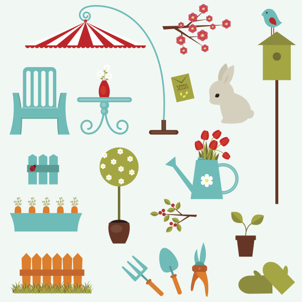 花园的图标图片下载