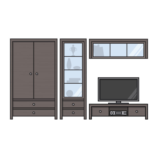 现代客厅内饰。图片下载