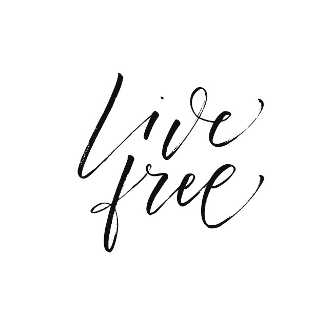 自由生活的明信片。图片下载