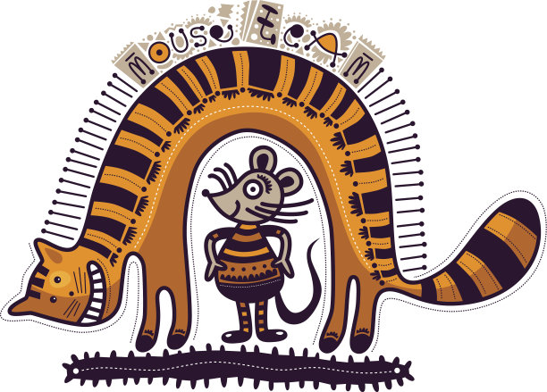 猫的老鼠头图片下载