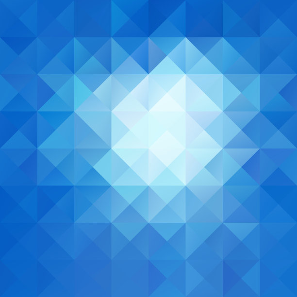 蓝白色马赛克背景，创意商业设计模板图片下载