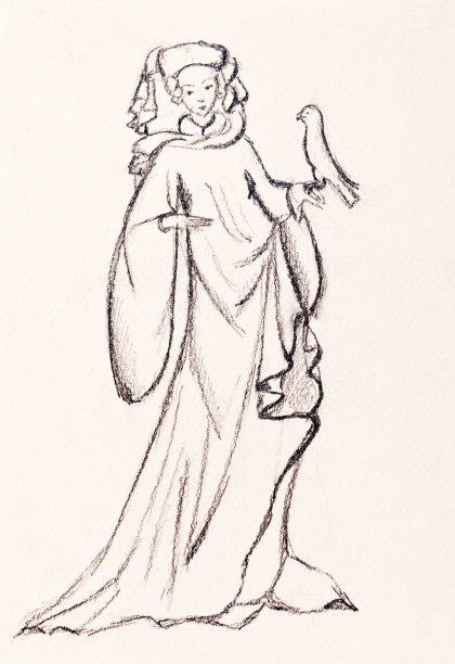 法国哥特女人图片下载